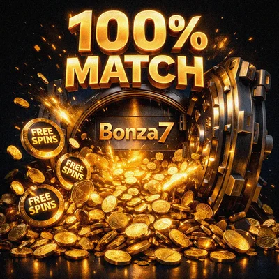 Bonza7 first deposit bonus and free spins