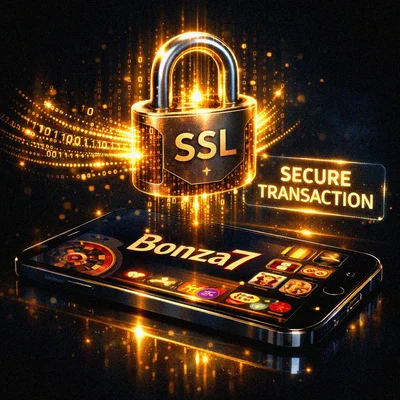 SSL encryption for safe bonus transactions